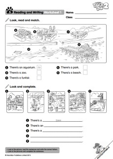Tiger Tales 2 Worksheets