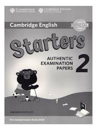 Cambridge English Starters 2 Authentic Examination Papers Answer Booklet