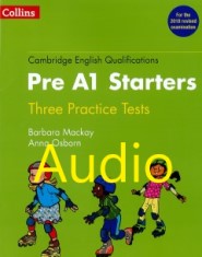 Cambridge English Qualifications Pre A1 Starters Three Practice Tests 2018 Audio CDs