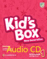 Kids Box New Generation 1 Activity Book Audio CDs