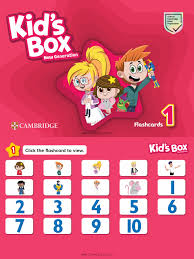 Kids Box New Generation 1 Flashcards