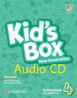 Kids Box New Generation 4 Activity Book Audio CDs
