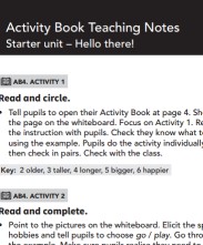 Kids Box New Generation 4 Activity Book Teaching Notes