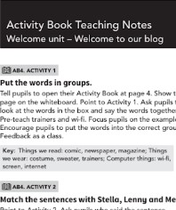 Kids Box New Generation 5 Activity Book Teaching Notes