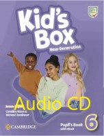 Kids Box New Generation 6 Class Audio CDs