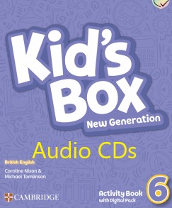 Kids Box New Generation 6 Activity Book Audio CDs