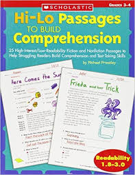 Hi Lo Passages To Build Comprehension Grades 3 - 4