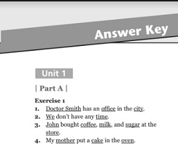 Active English Grammar 2 Answer Key Active English Grammar 2 Answer Key
