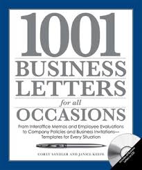 1001 Business Letters for All Occasions by Corey Sandler and Janice Keefe