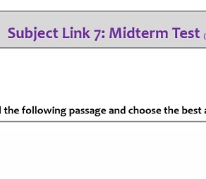 Subject Link L7 Tests Subject Link L7 Tests
