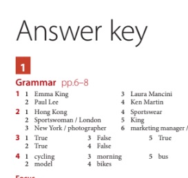 International Express 3rd Edition Pre-Intermediate Students Book Answer Key International Express 3rd Edition Pre-Intermediate Students Book Answer Key