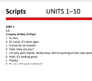 International Express 3rd Edition Pre-Intermediate Listening Script International Express 3rd Edition Pre-Intermediate Listening Script