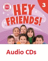 Hey Friends 3 Class Audio CDs