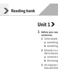 Business Partner B1 Plus Reading Bank With Keys