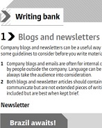 Business Partner B2 Writing Bank