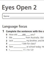 Eyes Open 2 Tests