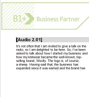 Business Partner B1 Plus Workbook Audio Script