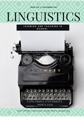 Linguistics learning and teaching in school Linguistics learning and teaching in school