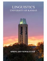 Linguistics Spring 2019 Newsletter