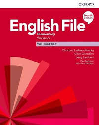 English File 4th Edition Elementary Workbook with key