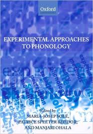 OXFORD Experimental Approaches to Phonology OXFORD Experimental Approaches to Phonology