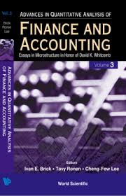 Advances in Quantitative Analysis of Finance and Accounting Vol 3 Advances in Quantitative Analysis of Finance and Accounting Vol 3