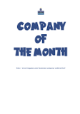 LONGMAN Company of the Month