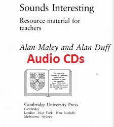 CAMBRIDGE Sounds Interesting Resource Material for Teachers Audio CDs CAMBRIDGE Sounds Interesting Resource Material for Teachers Audio CDs