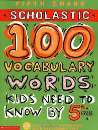 100 Vocabulary Words Kids Need to Know 5th Grade 100 Vocabulary Words Kids Need to Know 5th Grade