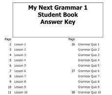 My Next Grammar 1 Student Book Answer Key My Next Grammar 1 Student Book Answer Key