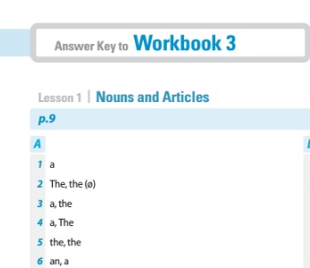 My Next Grammar 3 Workbook Answer Key My Next Grammar 3 Workbook Answer Key