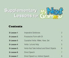 My Next Grammar Supplementary Lessons My Next Grammar Supplementary Lessons