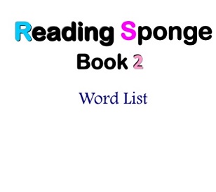 Reading Sponge 2 Vocabulary List Reading Sponge 2 Vocabulary List