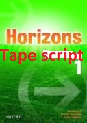 Oxford Horizons 1 TapeScript