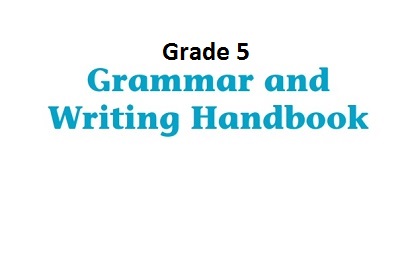 SCOTT FORESMAN Grammar and Writing Handbooks Grade 5