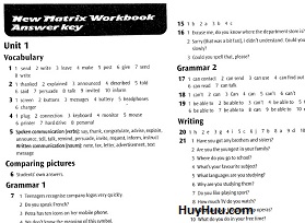 New Matrix Pre-Intermediate Workbook Answer Key New Matrix Pre-Intermediate Workbook Answer Key