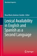 Educational Linguistics Vol 17 - Lexical Availability in English and Spanish as a Second Language Educational Linguistics Vol 17 - Lexical Availability in English and Spanish as a Second Language