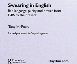 Swearing in English - Tony McEnery Swearing in English - Tony McEnery