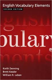 English Vocabulary Elements Second Edition English Vocabulary Elements Second Edition