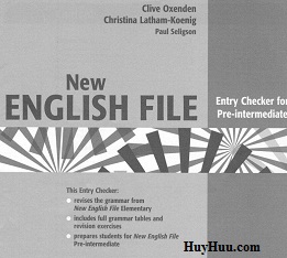 New English File Pre-Intermediate Entry Checker New English File Pre-Intermediate Entry Checker