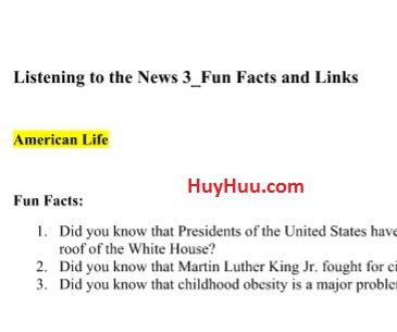 Listening To The News Voice of America 3 Fun Facts and Links