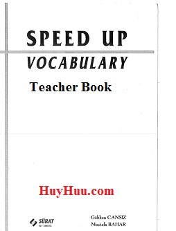 Speed Up Vocabulary Teachers Book Speed Up Vocabulary Teachers Book