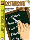Restaurant Words A Teaching Resource