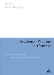 Academic Writing in Context Implications And Applications Academic Writing in Context Implications And Applications