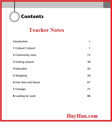 Entry 2 Skills for Life ESOL Teacher Notes Entry 2 Skills for Life ESOL Teacher Notes
