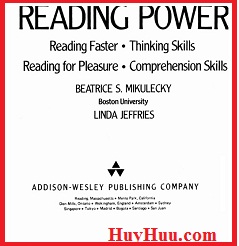 Reading Power Reading Power