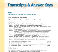 For and Against 1 - Expressing Opinions and Exchanging Ideas (Answers Key and Transcripts) For and Against 1 - Expressing Opinions and Exchanging Ideas (Answers Key and Transcripts)