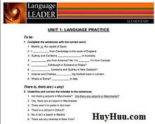 Language Leader Elementary - Supplementary Resources Language Leader Elementary - Supplementary Resources