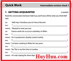 Oxford Quick Work Intermediate Revision Check Oxford Quick Work Intermediate Revision Check