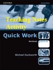 Oxford Quick Work Intermediate Teaching Notes Activity Oxford Quick Work Intermediate Teaching Notes Activity